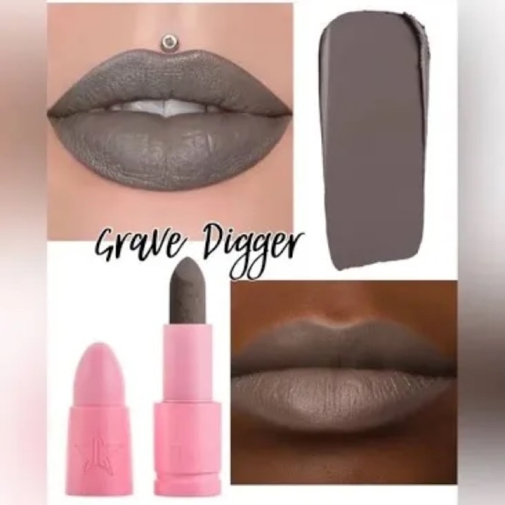 NEW Jeffree Star Velvet Trap lipstick NIB - GRAVE DIGGER